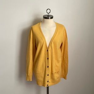 Y2K | Yellow Faded Glory Cardigan